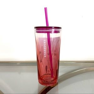 Starbucks Spring Ombre Glass Tumbler